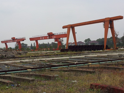  無(wú)錫回收行車(chē)、龍門(mén)吊、碼頭吊，單梁行車(chē)、雙梁行車(chē)、天車(chē)回收